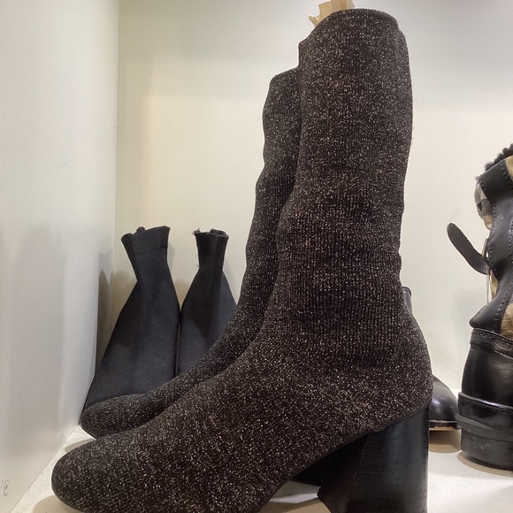 CELINE sparkly boots size 7 - Picture 3 of 5